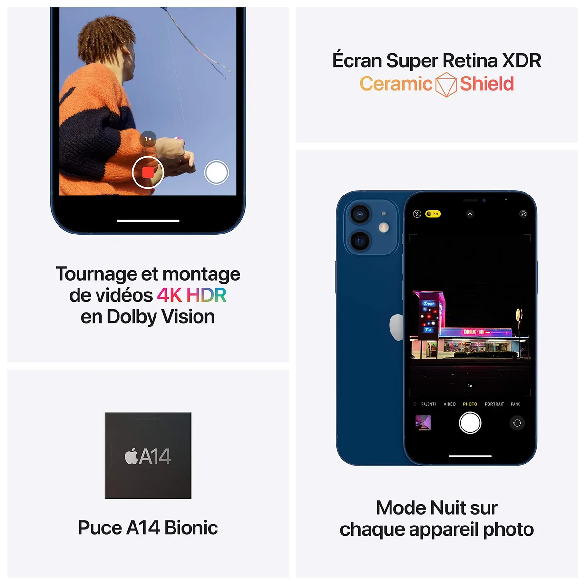APPLE IPHONE 12 6.1" 64GB BLUE EUROPA — imagen 3