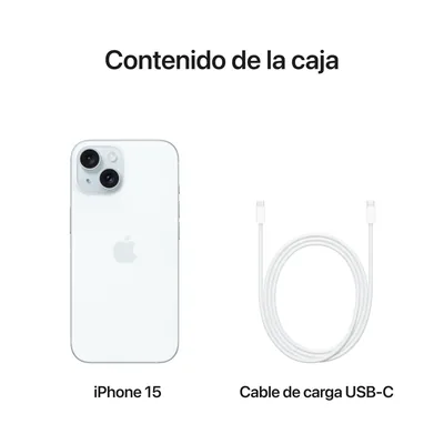 Apple iPhone 15 (256 GB, azul) — imagen 5