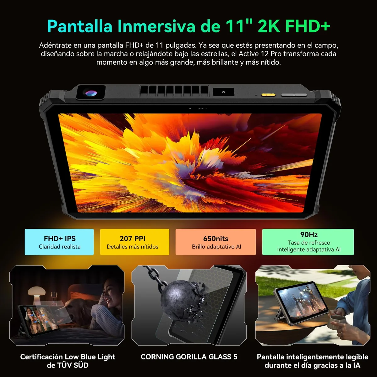 Blackview Active 12 Pro (12/256 GB, 5G, proyector) — imagen 4