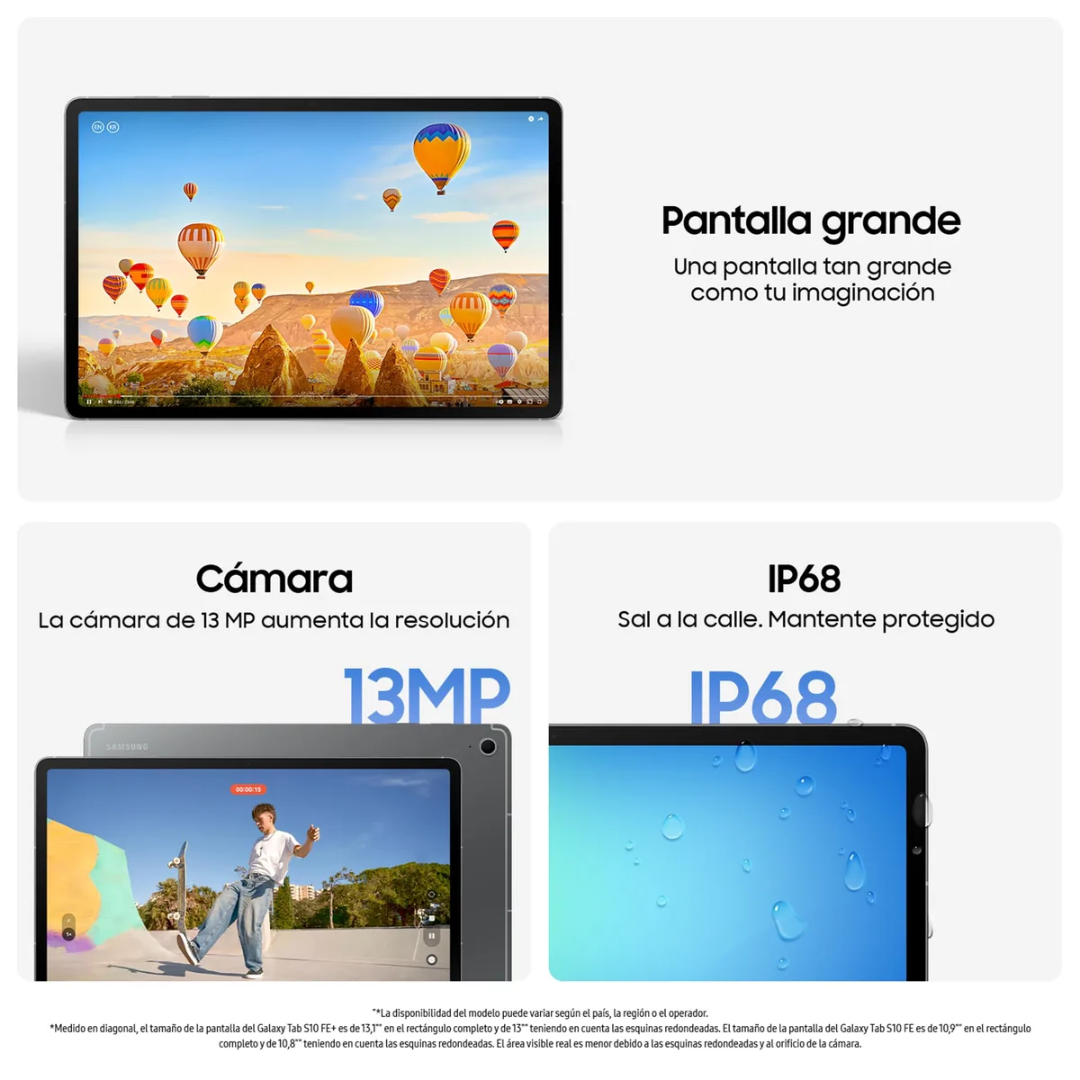 Samsung Galaxy Tab S10 FE (128 GB) — imagen 4