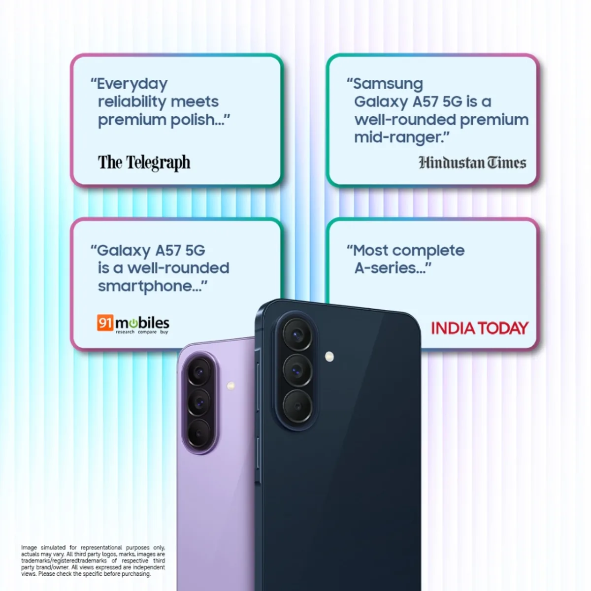 Samsung Galaxy A57 5G 256 GB (Lila) — imagen 3