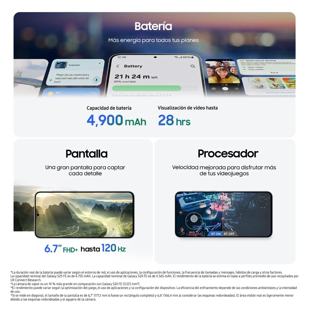 Samsung Galaxy S25 FE (8/512 GB) — imagen 4